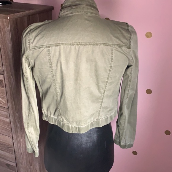 Rubbish Olive Green Jacket Size L - Picture 3 of 10